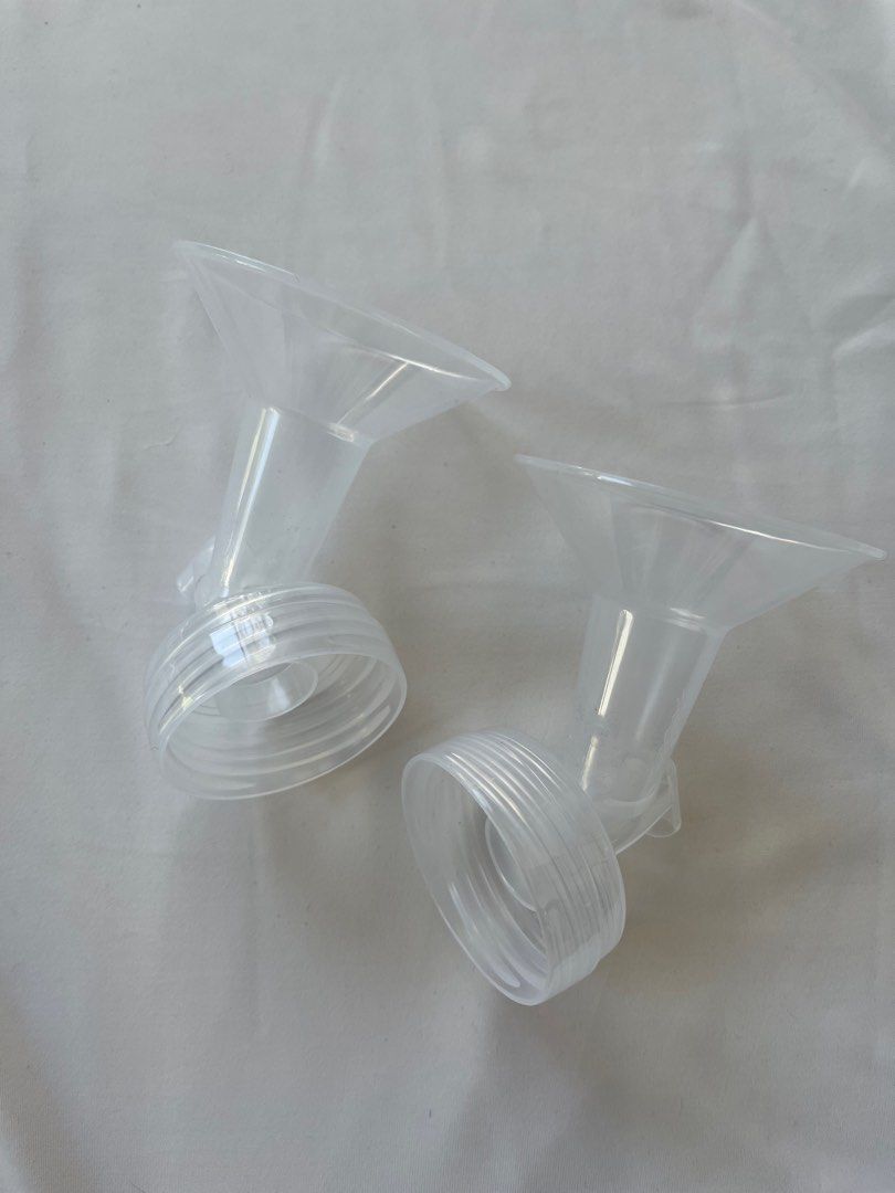 Spectra 28mm flanges and nipple for Spectra bottle, Babies & Kids