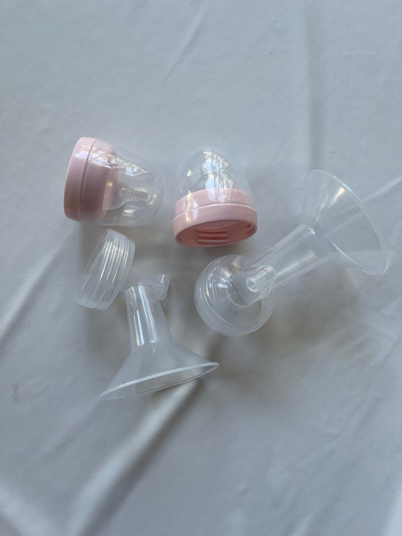 Spectra 28mm flanges and nipple for Spectra bottle, Babies & Kids