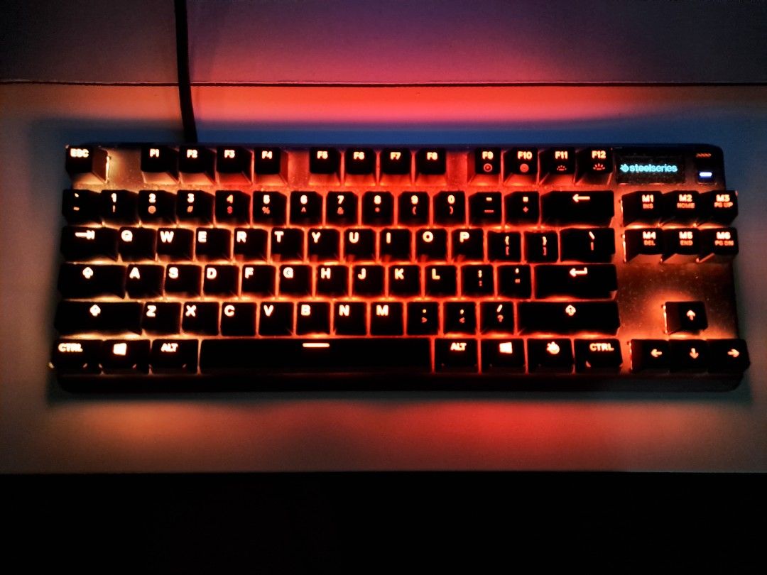 Steelseries gaming keyboard, Computers & Tech, Parts & Accessories ...