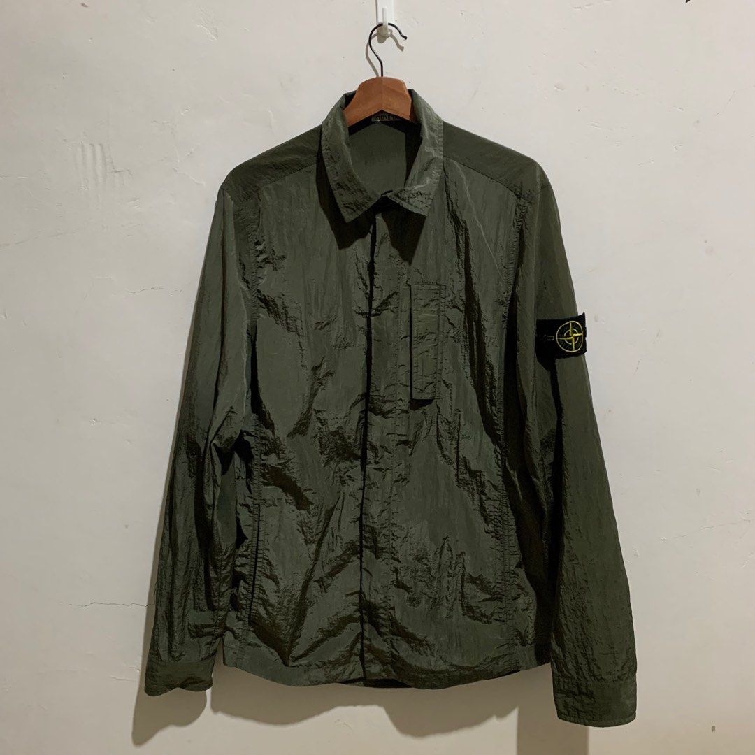 Jacket Stone Island Green size S International in Polyester - 37476464