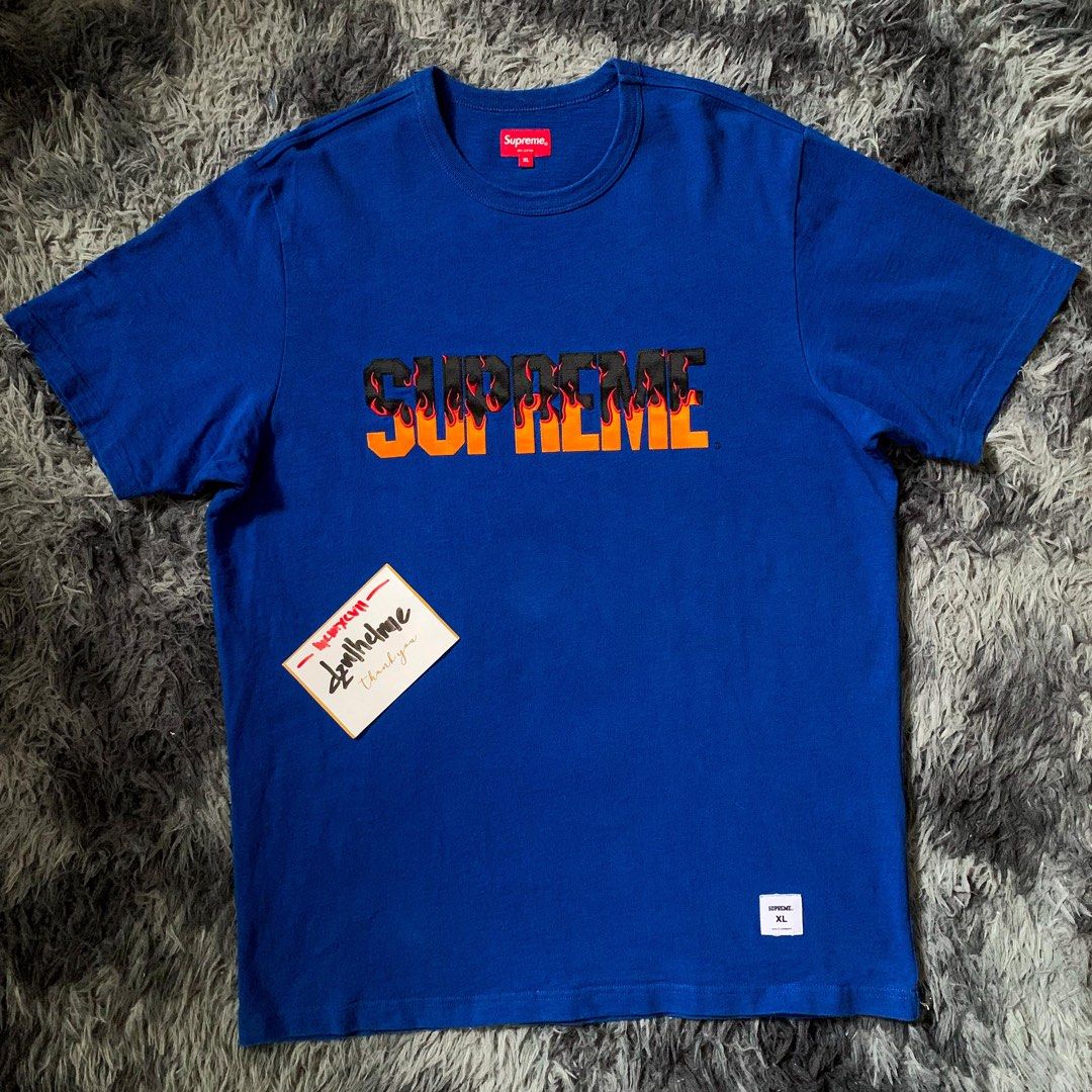 Supreme Box Logo Shirt, Men's Fashion, Tops & Sets, Tshirts & Polo Shirts  on Carousell