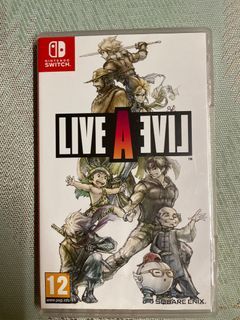 Switch game LIVE A LIVE 時空勇士 狂飆騎士 中文