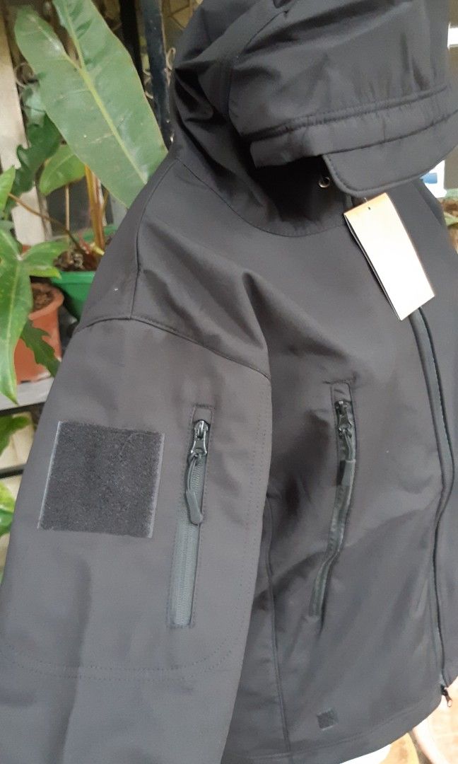 Charcoal Black Cargo JACKET