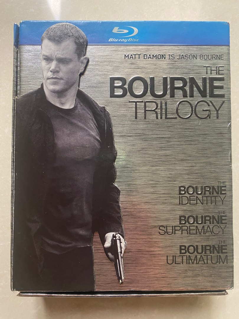 Blu-ray The Bourne Trilogy Box Collection, Hobbies & Toys, Music ...