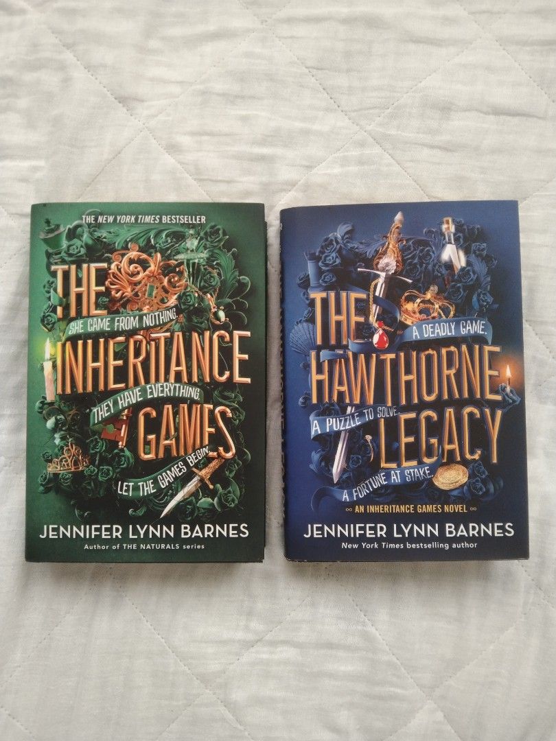 The Inheritance Games (#1) & The Hawthorne Legacy (#2) by Jennifer Lynn ...