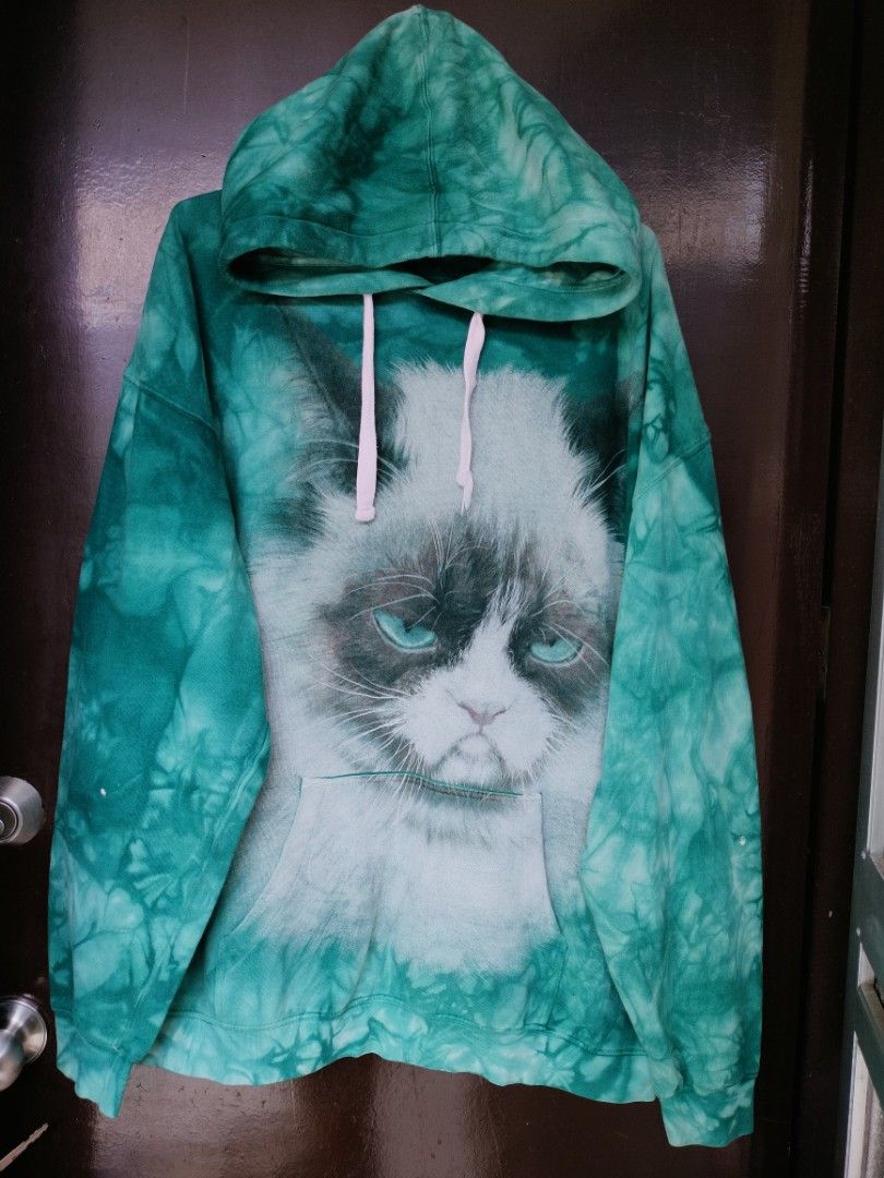 Grumpy new arrivals cat hoodie