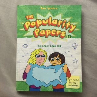 The Popularity Papers 4 The Rocky Road Trip middle grade ya young adult children's book / graphic novel