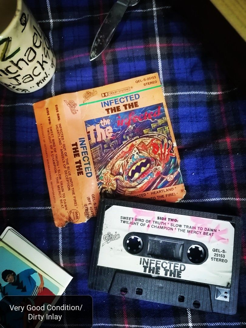 The The Infected Cassette Tape Original Cassette Tapes Vintage