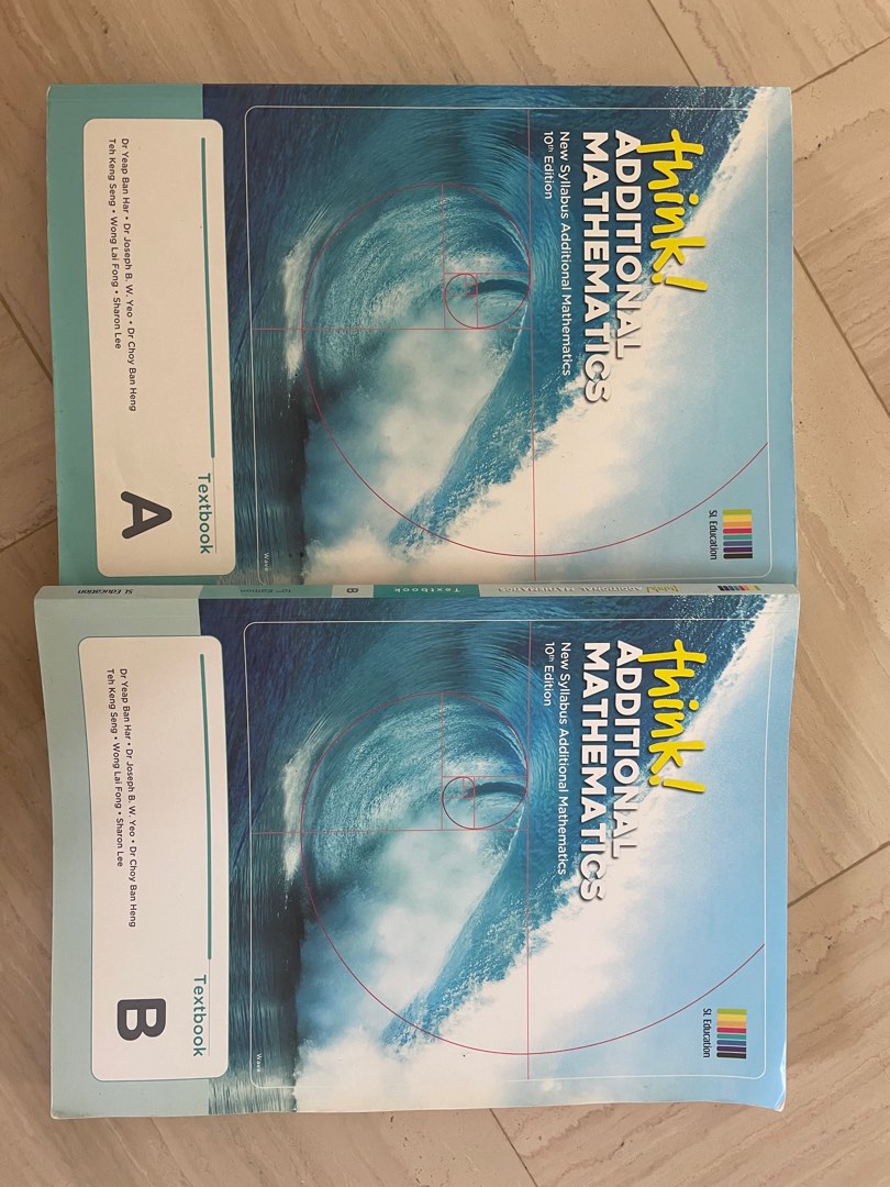 Think additional mathematics textbook a b hobbies toys books