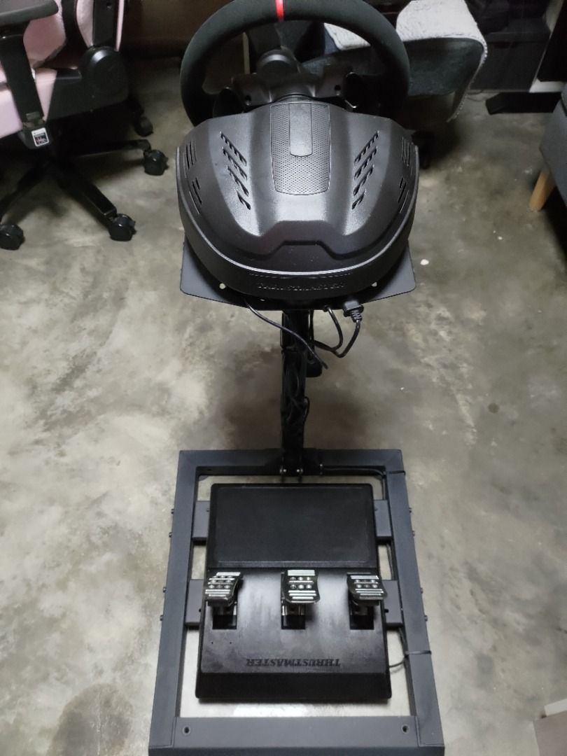 Thrustmaster T300 Ferrari Edition with Next Level Wheel Stand, Video ...