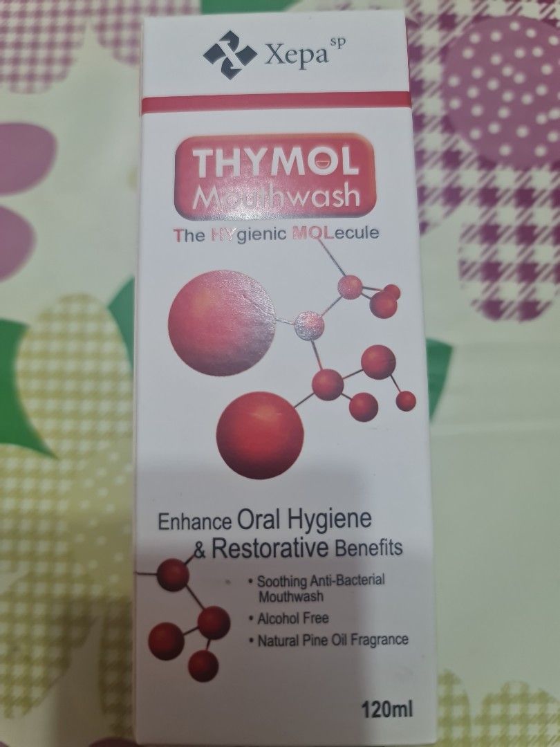 Thymol Mouthwash, Health & Nutrition, Health Supplements, Vitamins