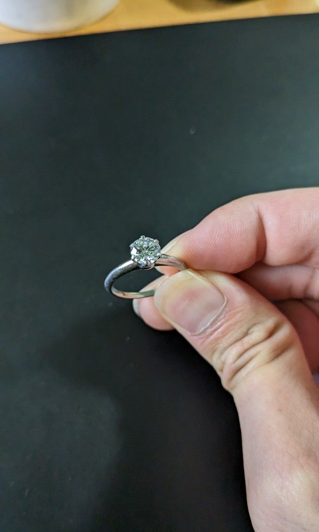 Tiffany one carat diamond ring deals