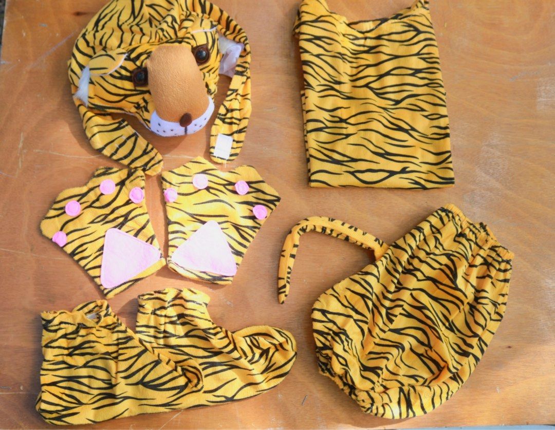 Tiger jungle safari costume for kids, Babies & Kids, Babies & Kids