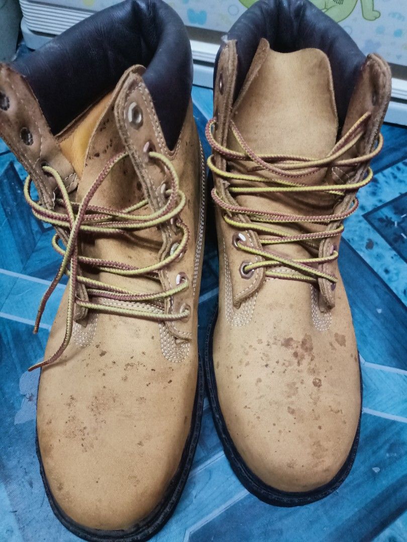 TIMBERLAND SAFETY SHOES. MAY BAKAL KAYA SAFE ANG PAA., Men's Fashion