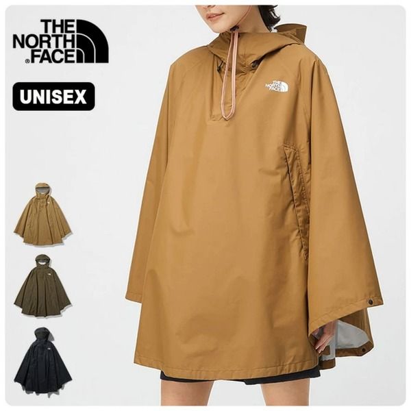 🇯🇵人氣TNF Access Poncho 斗篷雨褸男女通用, 女裝, 外套及戶外衣服