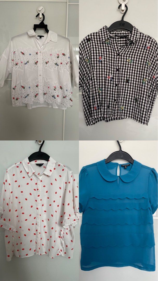 topshop shirts and blouses