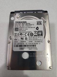 Toshiba 500gb laptop HDD