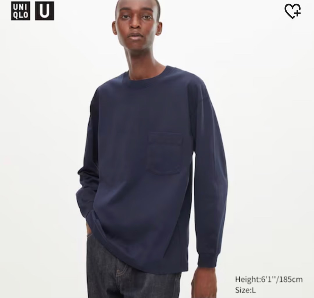 Uniqlo u crew outlet neck long sleeve