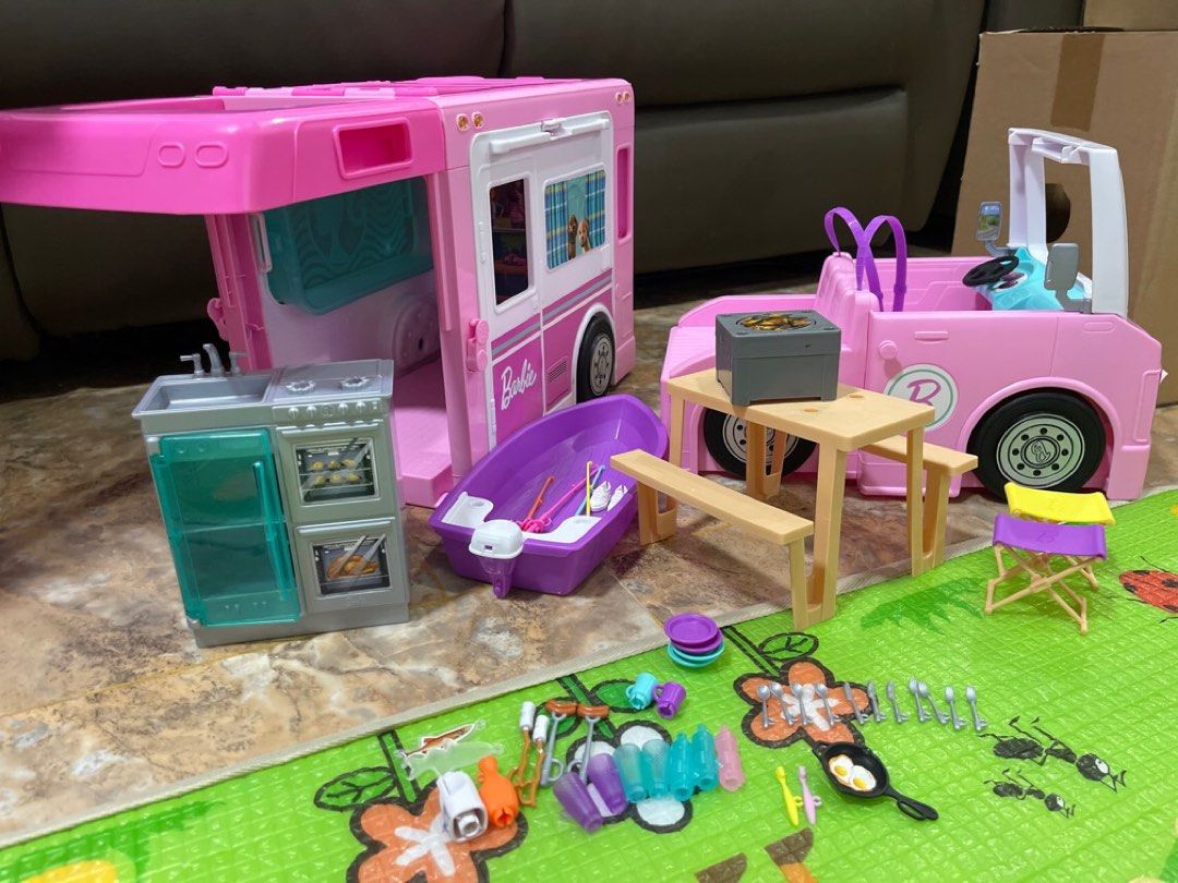 Used barbie best sale camper