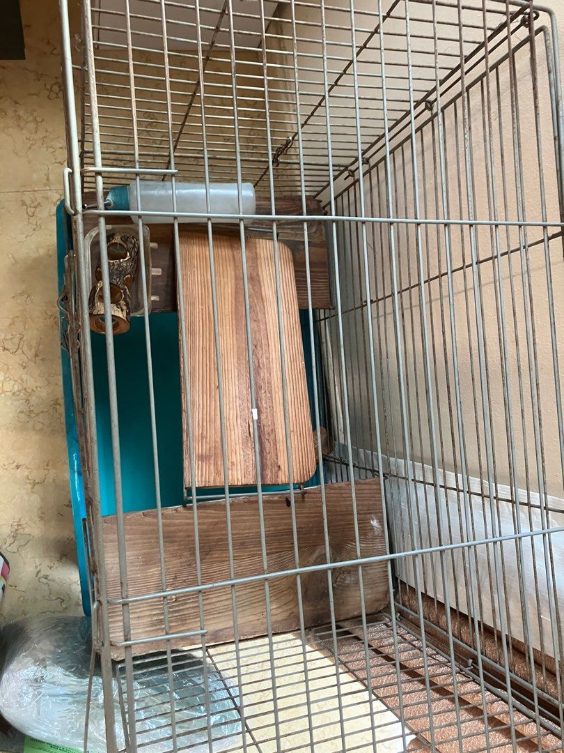 Used rabbit cage multi storey