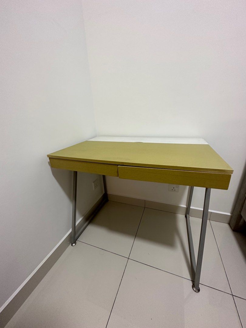 Used study table, Furniture & Home Living, Furniture, Tables & Sets on