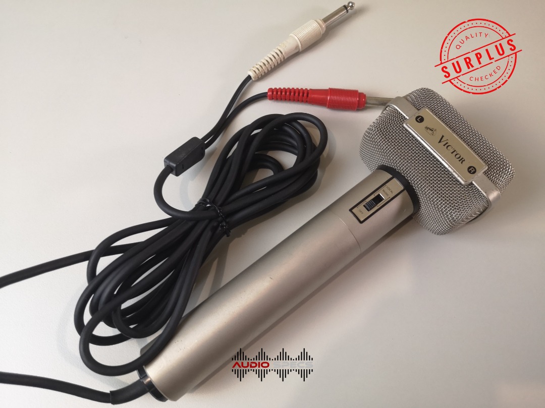 Victor MU201 XY Electret Condenser Stereo Microphone (Japan), Audio
