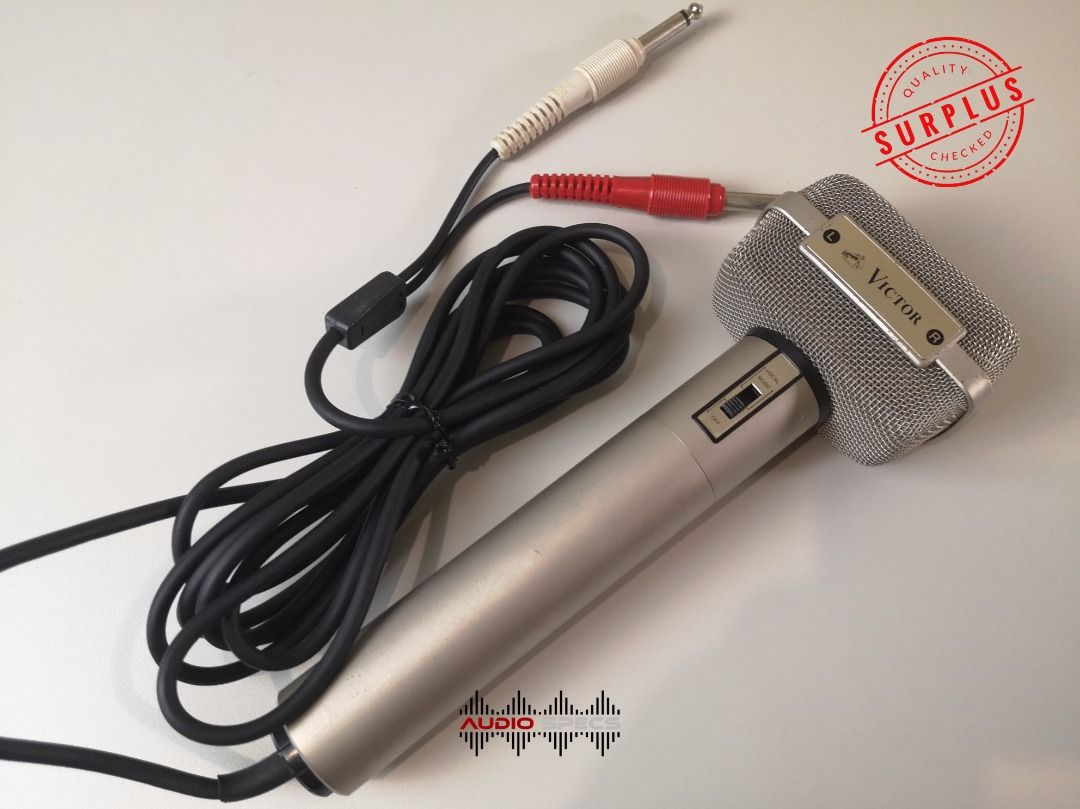 最新人気 Victor MU-201 (Japan Microphone Stereo Condenser Electret XY 配信機器・PA機器・レコーディング機器