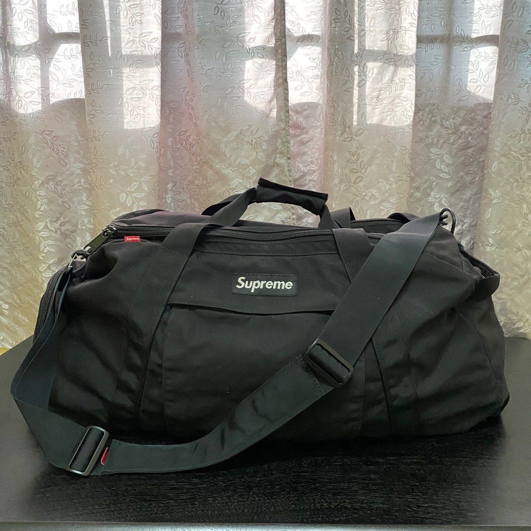 SUPREME NYLON RED DUFFLE BAG FW22 - CRTBLNCHSHP