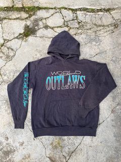 Vintage hoodie world of outlaws