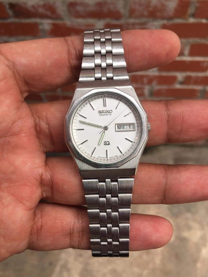 Vintage Seiko SQ Octagon 8C23 6050 Men s Fashion Watches