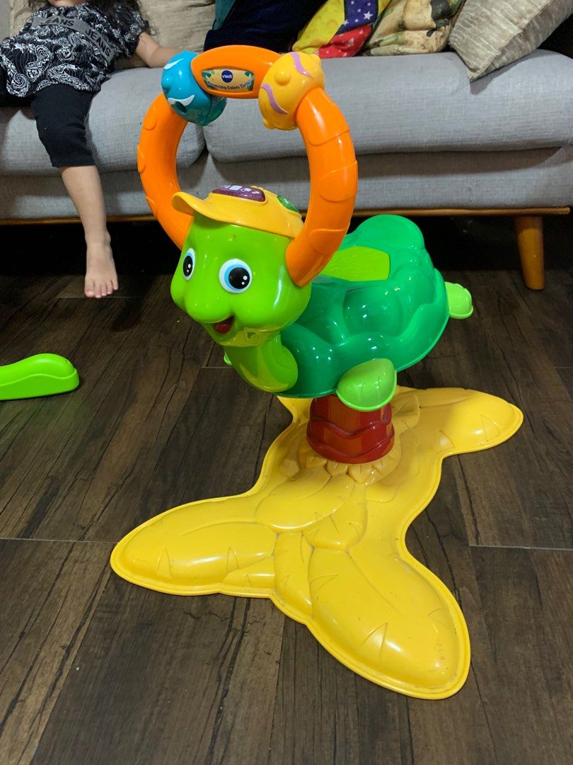 VTECH BOUNCING COLORS TURTLE, Babies & Kids, Infant Playtime on Carousell