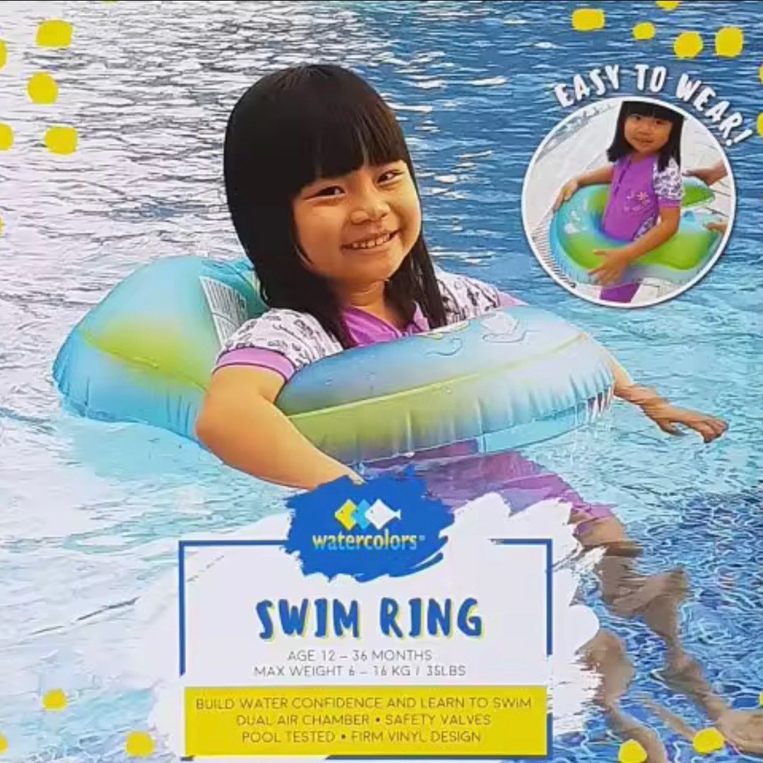 Inflatable Baby Kids Float Swimming Ring Safety Swim Trainer Water