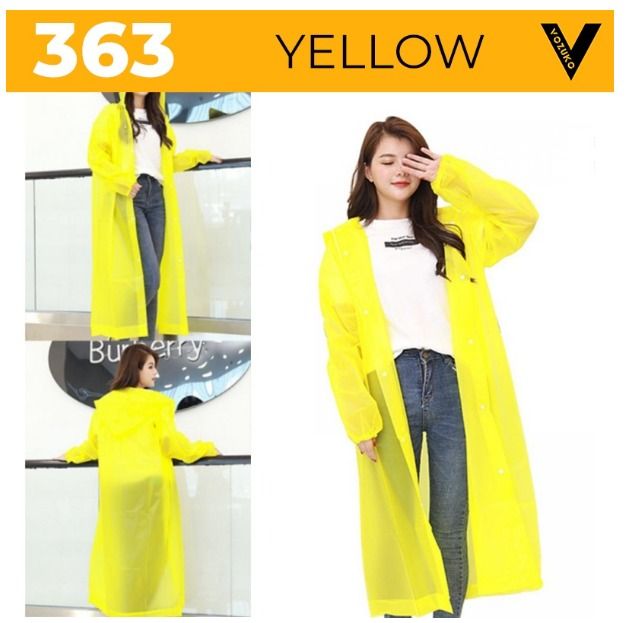 Waterproof Lightweight EVA Raincoat unisex for ADULT KIDS poncho