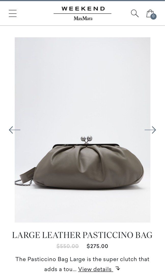 Maxi hotsell pasticcino bag