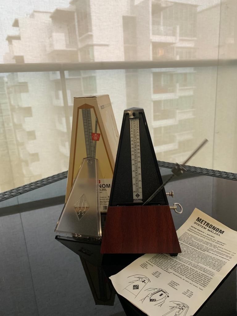 Wittner Metronom wooden mahagony, Hobbies & Toys, Music & Media, Music