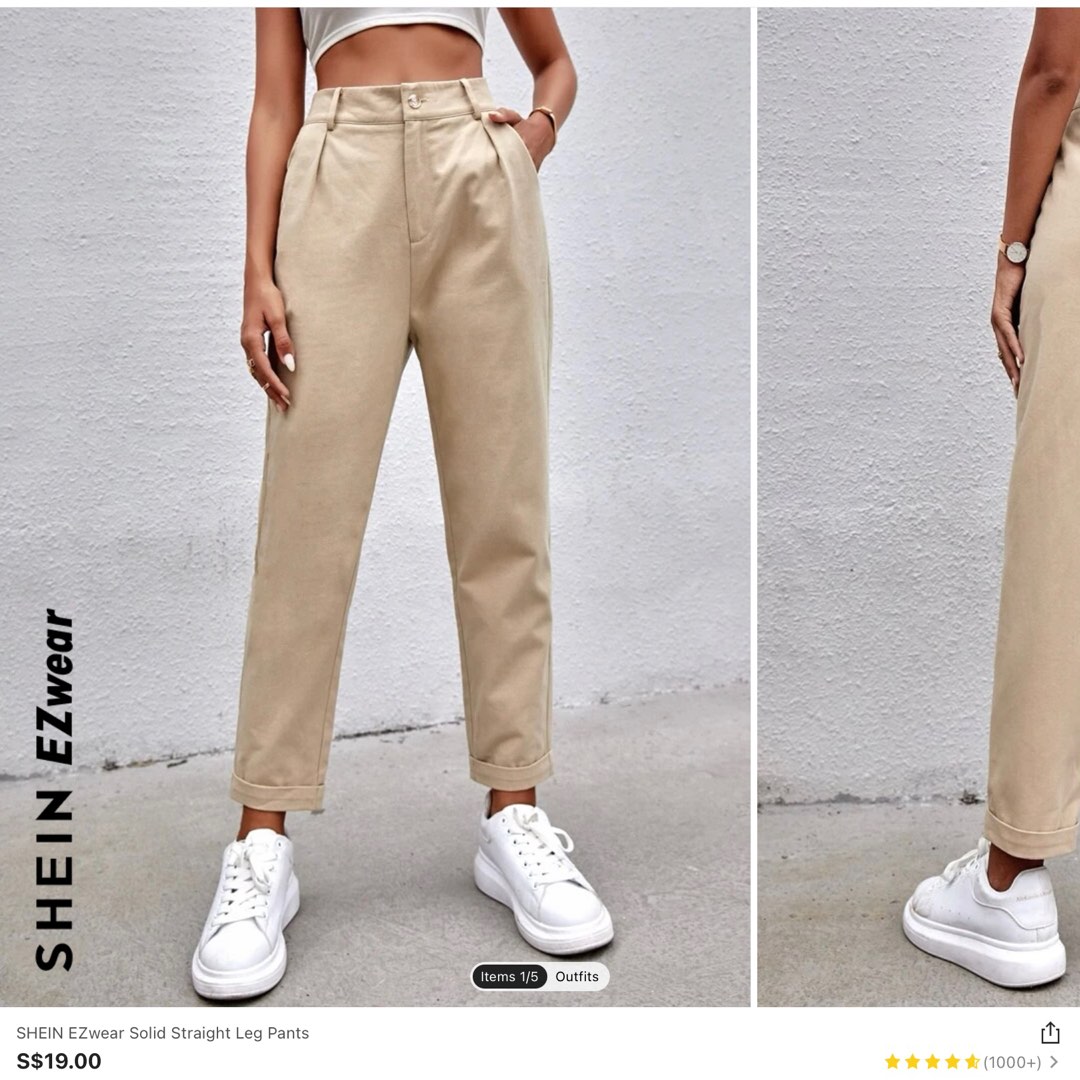 Womens beige slacks clearance