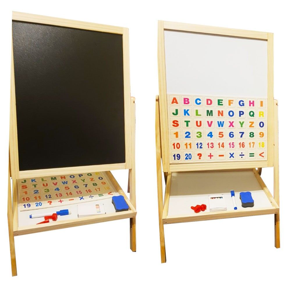 Wooden Learning Writing Board, Hobbies & Toys, Toys & Games on Carousell