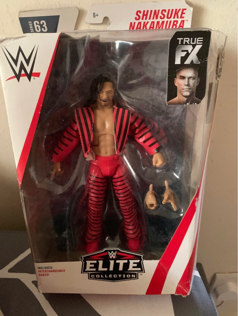 WWE Elite 63 Shinsuke Nakamura Figure Hobbies Toys Toys