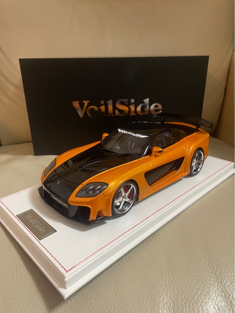 1:18 Veilside Rx7 Fortune Orange Fast and Furious , 興趣及遊戲