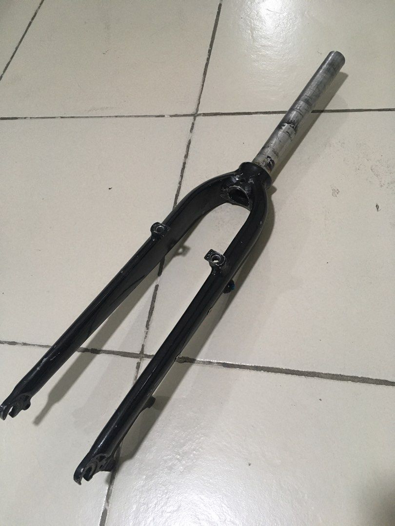 26er alloy rigid fork disc and rim brake compatible, Sports Equipment