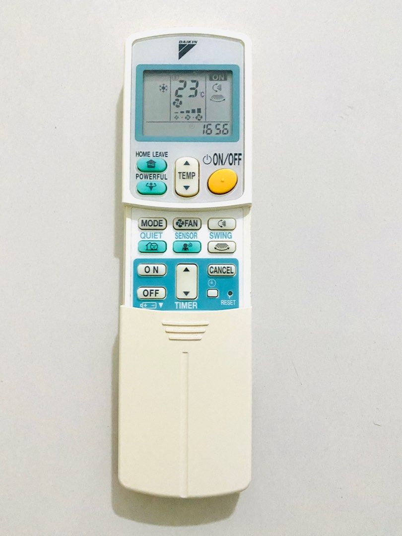 Original DAIKIN Aircond Remote Control FREE Battery USED, TV & Home