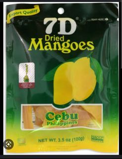 7D dried mangoes