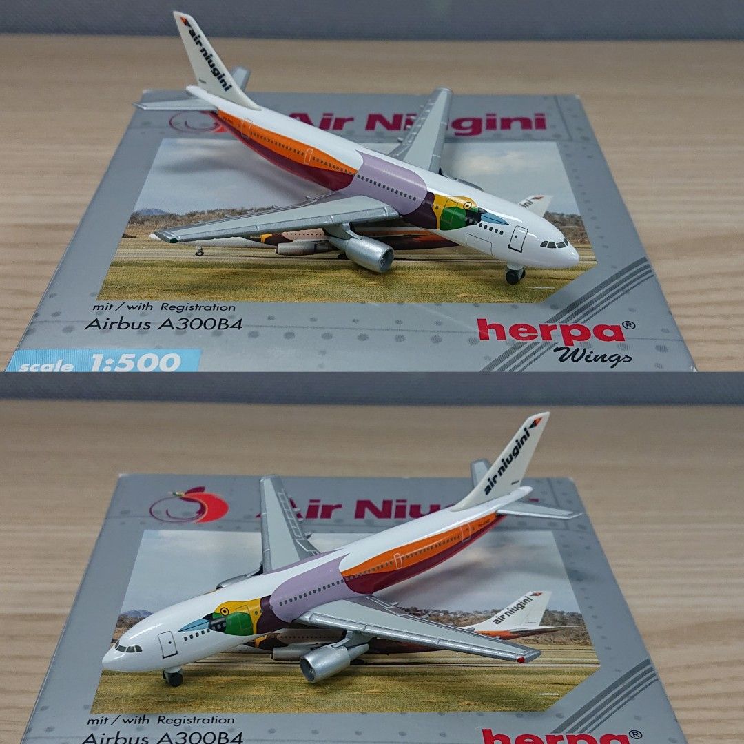 航空機・ヘリコプター herpa wings Air Niugini Airbus A300B4 herpa wings｜Air Niugini｜Airbus A300B4 - メルカリ