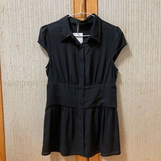 全新 專櫃上班氣質上衣，肩35 胸35 衣長68