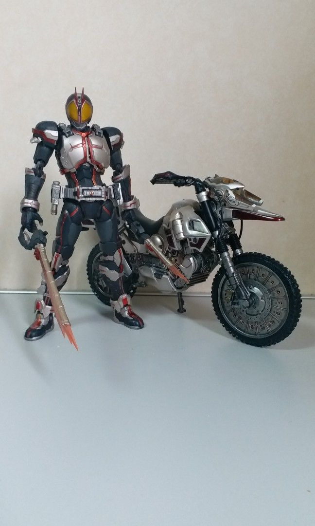 S.H.Figuarts 真骨彫製法仮面ライダーファイズ 幪面超人假面骑士555糸列sic figure555 專用Auto Vajin 原裝正版spc