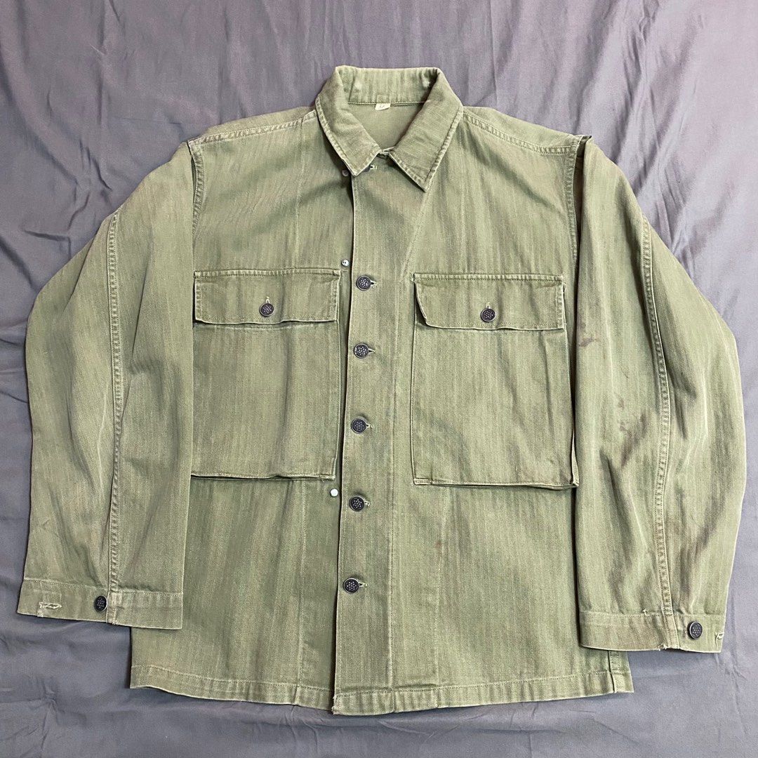 二戰美軍公發WWII US Army HBT Utility Jacket Shirt 襯衫夾克外套, 他