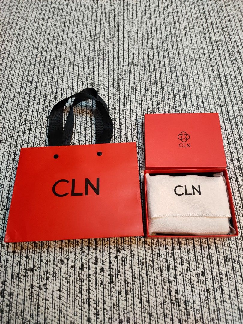 ♥️ CLN Celine Classic Coffee Brown Signature Print Mini Card Holder Wallet,  Women's Fashion, Bags & Wallets, Wallets & Card holders on Carousell
