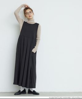 日牌 coca－拉絨2way無袖連衣裙 - 2046代購購入 #23吃土季
