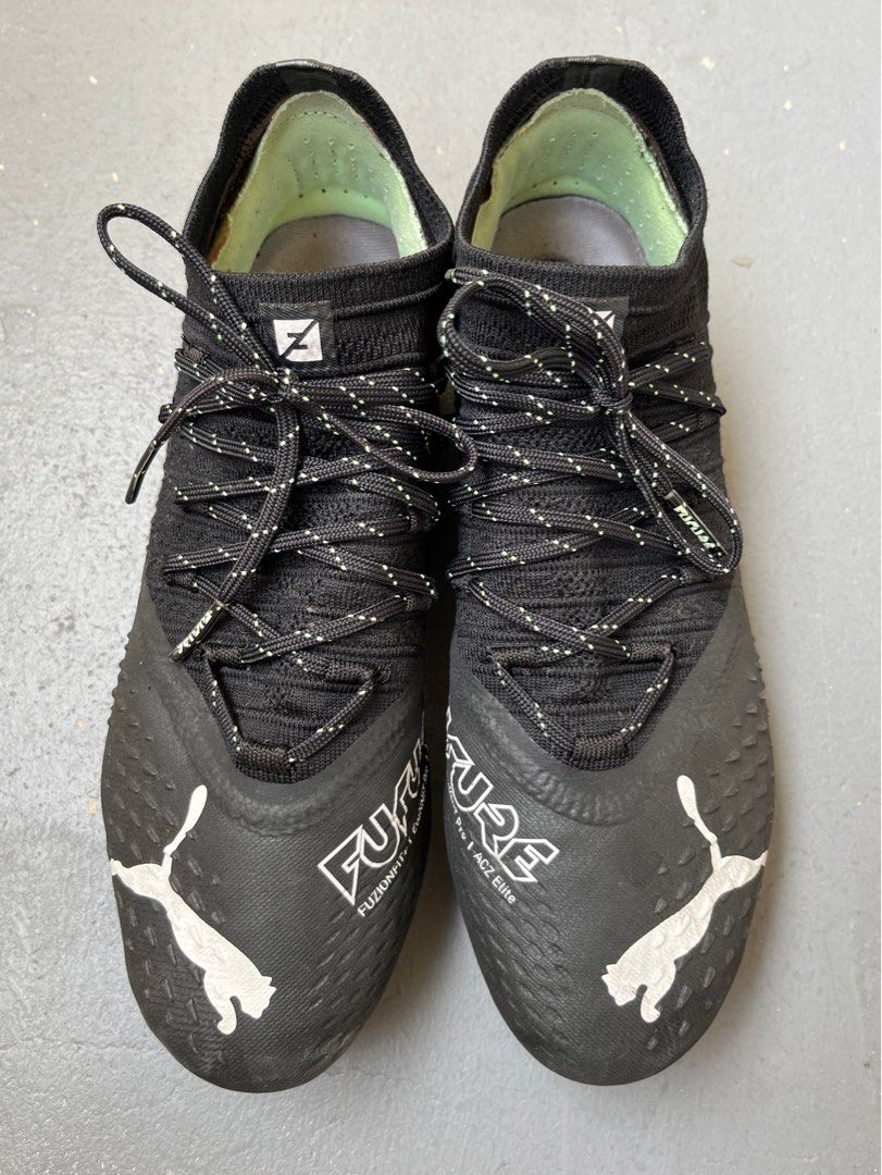 US 8 Puma Future Z 1.3 Black Soccer Boots Football Cleats Cheap Boot Cleat