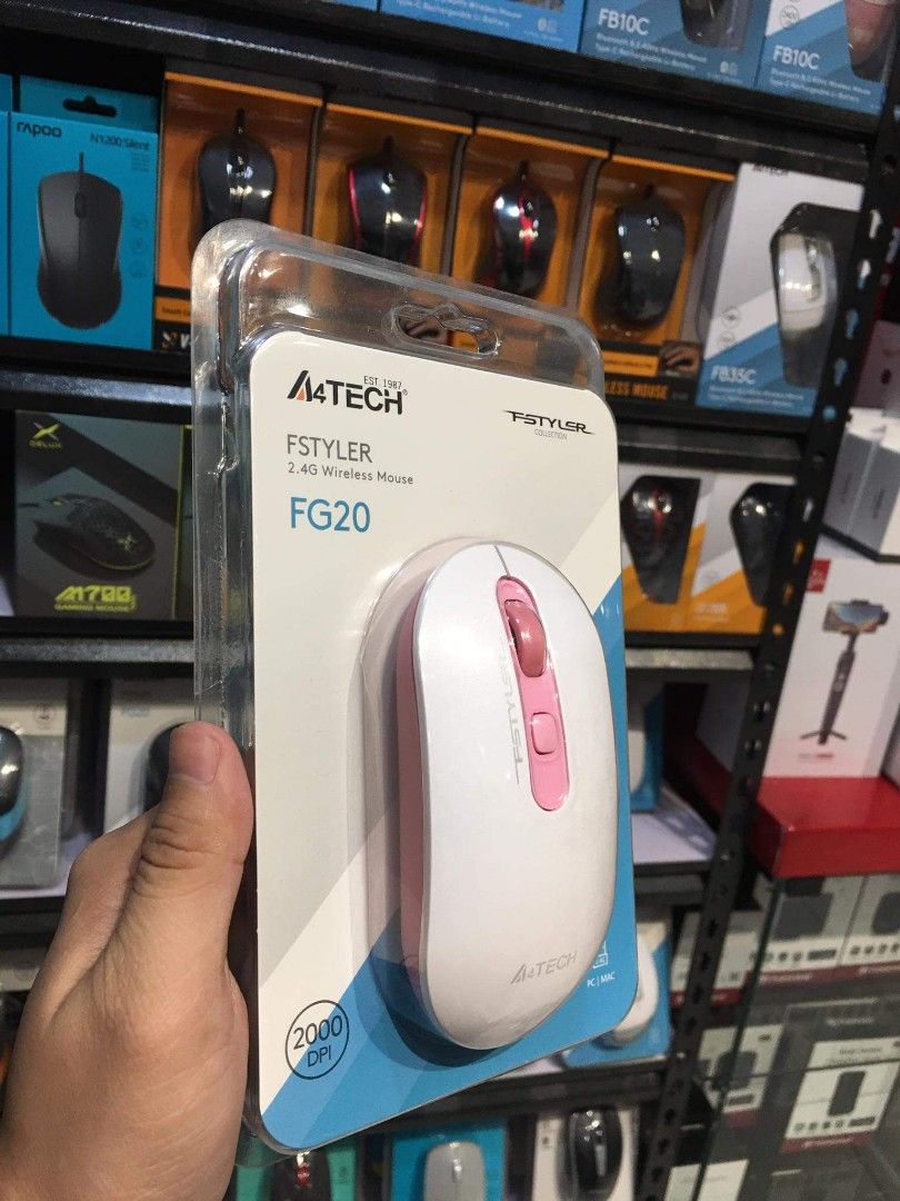 A4Tech Fstyler FK25 2-Section Compact Keyboard USB Black (Category: Mouse & Mousepads) located in Makati City. Submitted by techubstoreandaccessories (Listing ID 1213723538, Image 2). Description: A4Tech Fstyler FG20 Wireless Mouse Sakura ON HAND! READY TO SHIP! 💯 GUARANTEED ORIGINAL ❗❗❗ ACTUAL PICS POSTED. DIRECT SUPPLIER❗❗❗BRANDNEW ITEMS❗❗❗ WITH 7DAYS REPLACEMENT FOR FACTORY DEFECTS AND 1YR WARRANTY ❗️2YRS WARRANTY FOR TRANSCEND DASHCAM & BODY